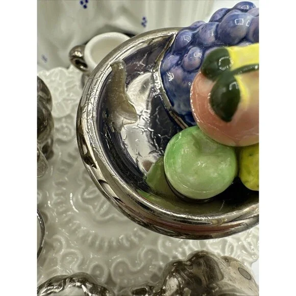 Paul Cardew Teapot Victorian Silver Service Porcelain Retired - Picture 11 of 16